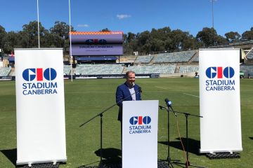 GIO extends Canberra Stadium naming rights sponsorship