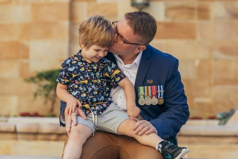 Suncorp Defence families share their touching ANZAC Day stories
