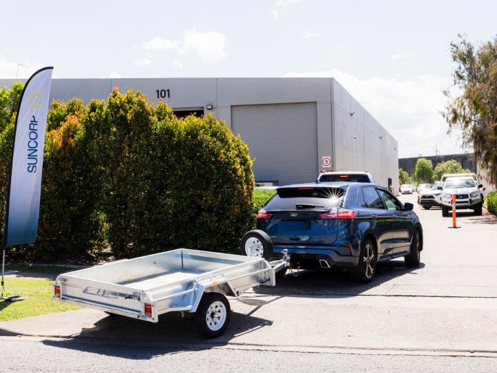 Suncorp launches major hail repair drive-through centre after storms