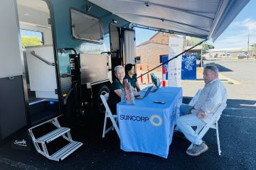 Suncorp Mobile Disaster Response Hub on the ground to support NSW storm recovery