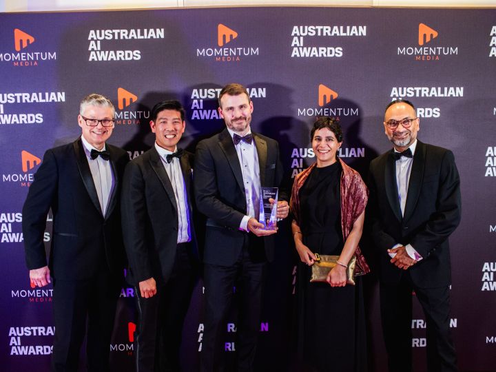 Seamless, digital customer experiences recognised at the Australian AI Awards